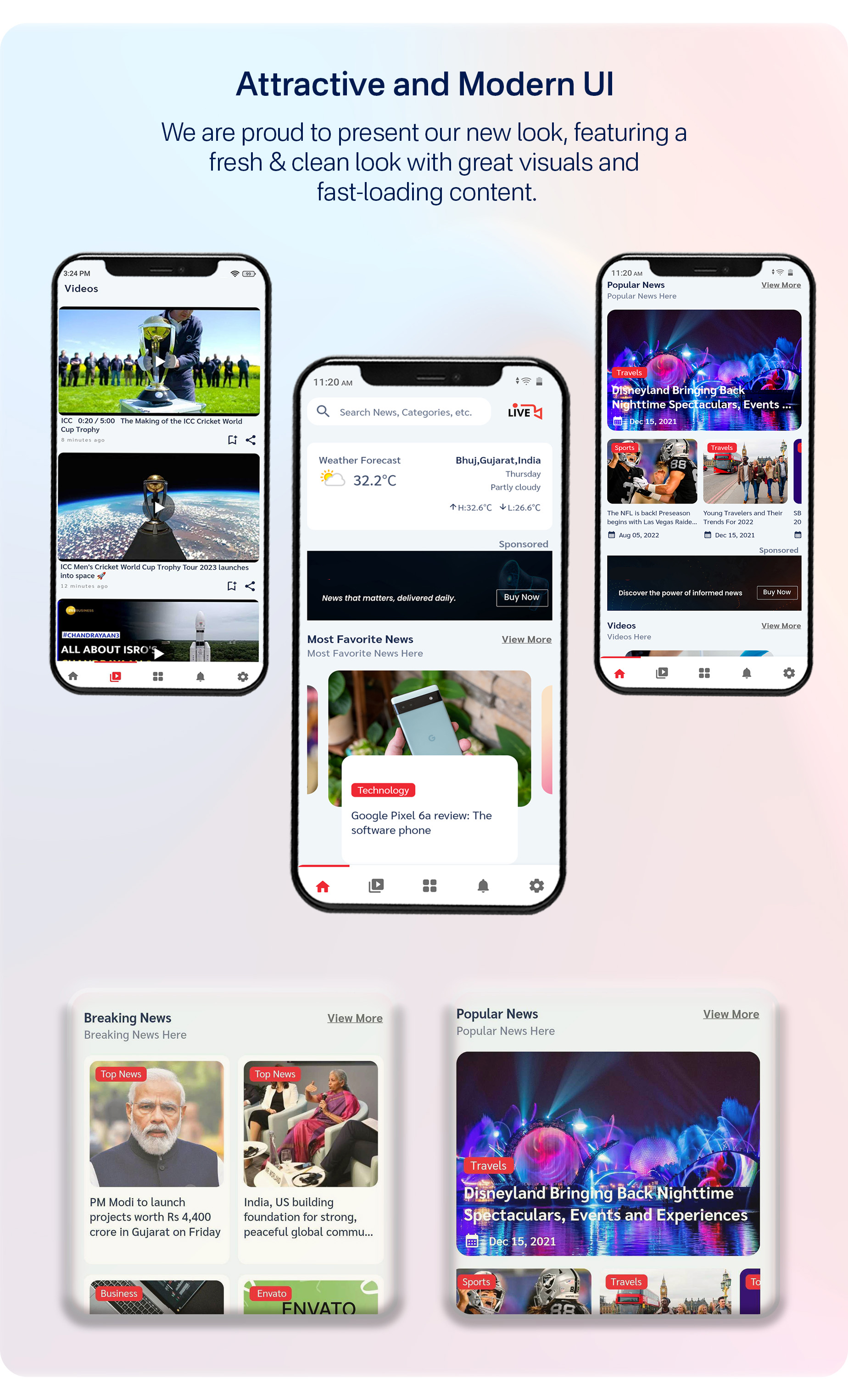 News App and Web -Flutter News App for Android and IOS App | News Website with Admin panel - 11